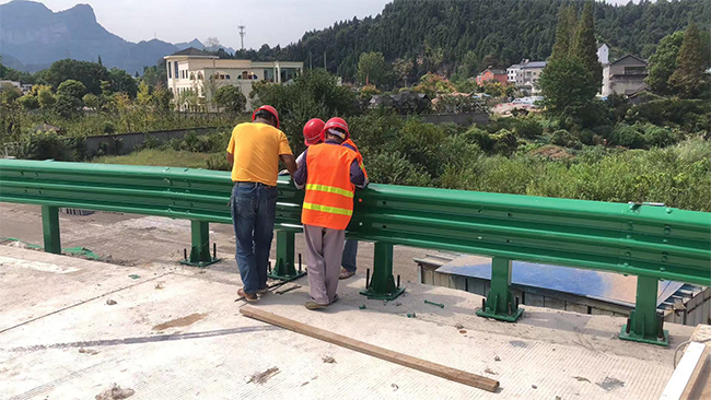 镇江高速公路护栏板的维护确保道路安全的关键环节